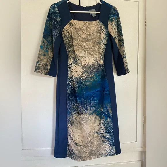 Rabbit Rabbit Rabbit Dresses | Rabbit Rabbit Rabbit Design Forest Sheath Dress | Color: Black/Blue | Size: 10 | Pm-94912685's Closet